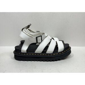 Doc Dr. Marten's‎ Blair Platform Strappy White Sandals Women’s Size 9